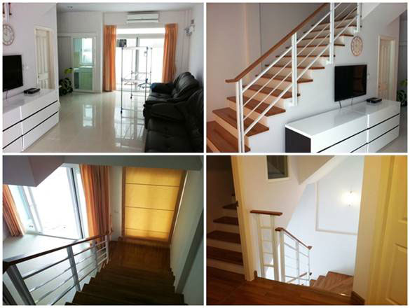 ขาย-ให้เช่า ทาวน์เฮ้าส์ 3 ชั้น พร้อมเฟอร์นิเจอร์ 3 ห้องนอน 3