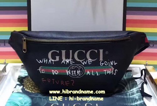New Gucci Coco Capitan Logo Belt Bag Black ˹ѧ մ