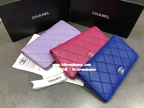 New Chanel Lambskin Long Wallet (ô Hiend) ˹ѧ Ẻ