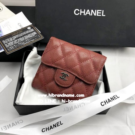 New Chanel Carvier wallet (ô Hi-end)  Bergundy իԻ