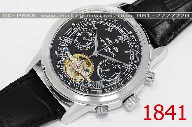 คลาสสิคอีกแล้วค่ะ >>PATEK PHILLIPPE AUTOMATIC CALENDAR TOURBILLON ( King Size) หน้าแสดงครบๆวัน วันที่ เดือน ปี