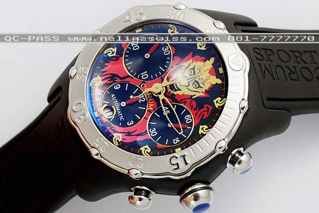นานๆที จะมีของครับ CORUM Bubble Lucifer Chronograph Limited Edition (King Size) กระจกนูนโค้งแซฟไฟร์ เคลือบมัลติโค้ดลดแสง