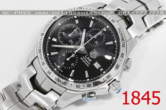 รุ่นแนะนำ พัฒนาใหม่เหมือนสุด 100% >> TAG HEUER LINK AUTOMATIC CHRONOGRAPH เวอร์ชั่นใหม่ (King Size) เกรดสวิส AAA