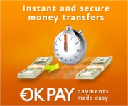 OKPAY แลกเปลี่ยนสกุลเงิน ธนาคารออนไลน์ ส่งเงินระหว่างประเทศ จ่ายทุกบิล