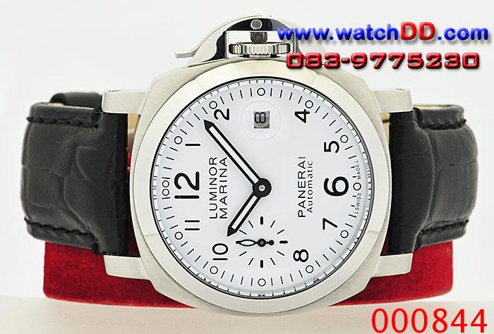 O81-O34453O PANERAI Luminor Malina Pam000049 Boy Size หน้าขาว สายดำ