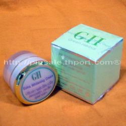 จำหน่ายผลิตภัณฑ์บำรุงผิวหน้าขาวใส Green Herbal GH ราคาพิเศษ