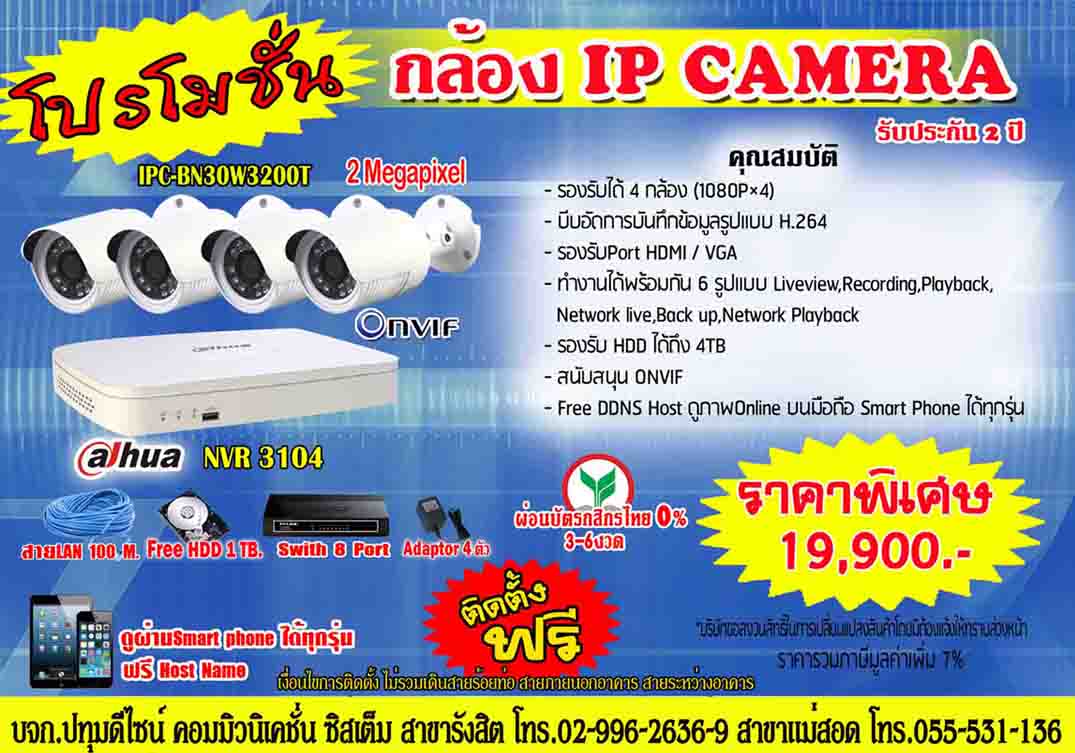ͧ IP camera ҤҾ ѺСѹ 2 