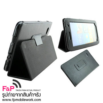 ขายเคสซัมซุงกาแล็คซี่แท็บ7พลัส เคสหนังพับตั้งได้ราคาถูกที่สุด Leather Smart Case for Samsung Galaxy Tab 7.0 Plus P6200 P6210
