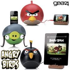 จำหน่าย ลำโพง Angry Birds  ลำโพง Helmet Pig  ยี่ห้อ Gear4  ของแท้ จากประเทศอังกฤษ