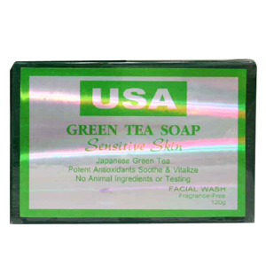 ʺ������� Green Tea Soap Sensitive Skin ����Ҩҡ���Ի�Թ��