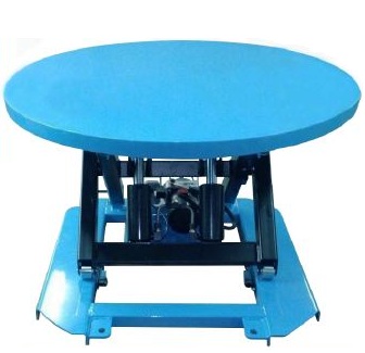 Round lift table