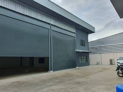 ให้เช่าโกดัง530 ตร.ม เลียบคลองพระอุดม ปทุมธานี