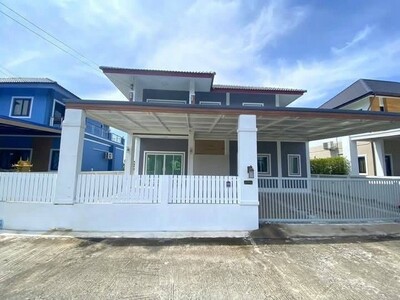 บ้านเดี่ยวสร้างใหม่พร้อมที่ดิน 2 ชั้น เดินทางสะดวก สันทราย 17-05-2026