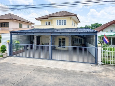 ตลาดเมืองใหม่คลอง 4 700 ม. บ้านเดี่ยว 2 ชั้น 3นอน 52ตร.ว.ถ.รังส 30-03-2026