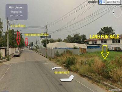 ขายที่ดินเปล่า ทำเลดี ซอยวัดเล่งเน่ยยี่ 2 บางบัวทอง จังหวัดนนทบุ 15-06-2026
