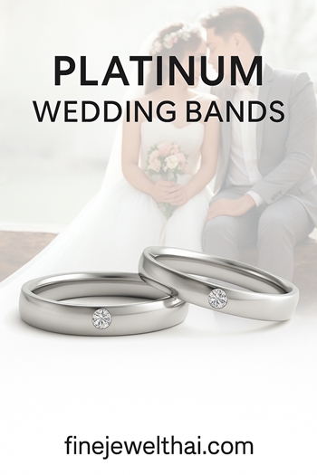 Finejewelthai �Ѻ����ǹ�觧ҹ�ŷԹ�� Platinum Ring