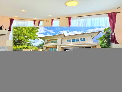 เฟอร์บิวท์อิน ให้เช่าคฤหาสน์หรู 2 ชั้น 3นอน ARLบ้านทับช้าง 1.1 ก