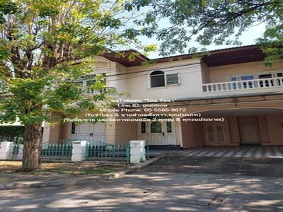 BS598 ขายบ้านเดี่ยว3ชั้น ดิ เออเบิร์น รีเซิร์ฟ พระราม 9-มอเตอร์เว